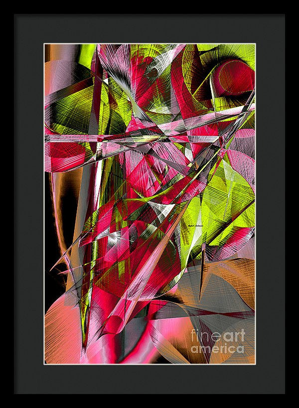 Framed Print - Abstract 9537