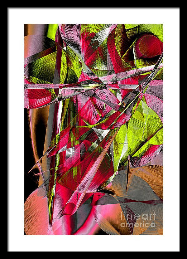 Framed Print - Abstract 9537