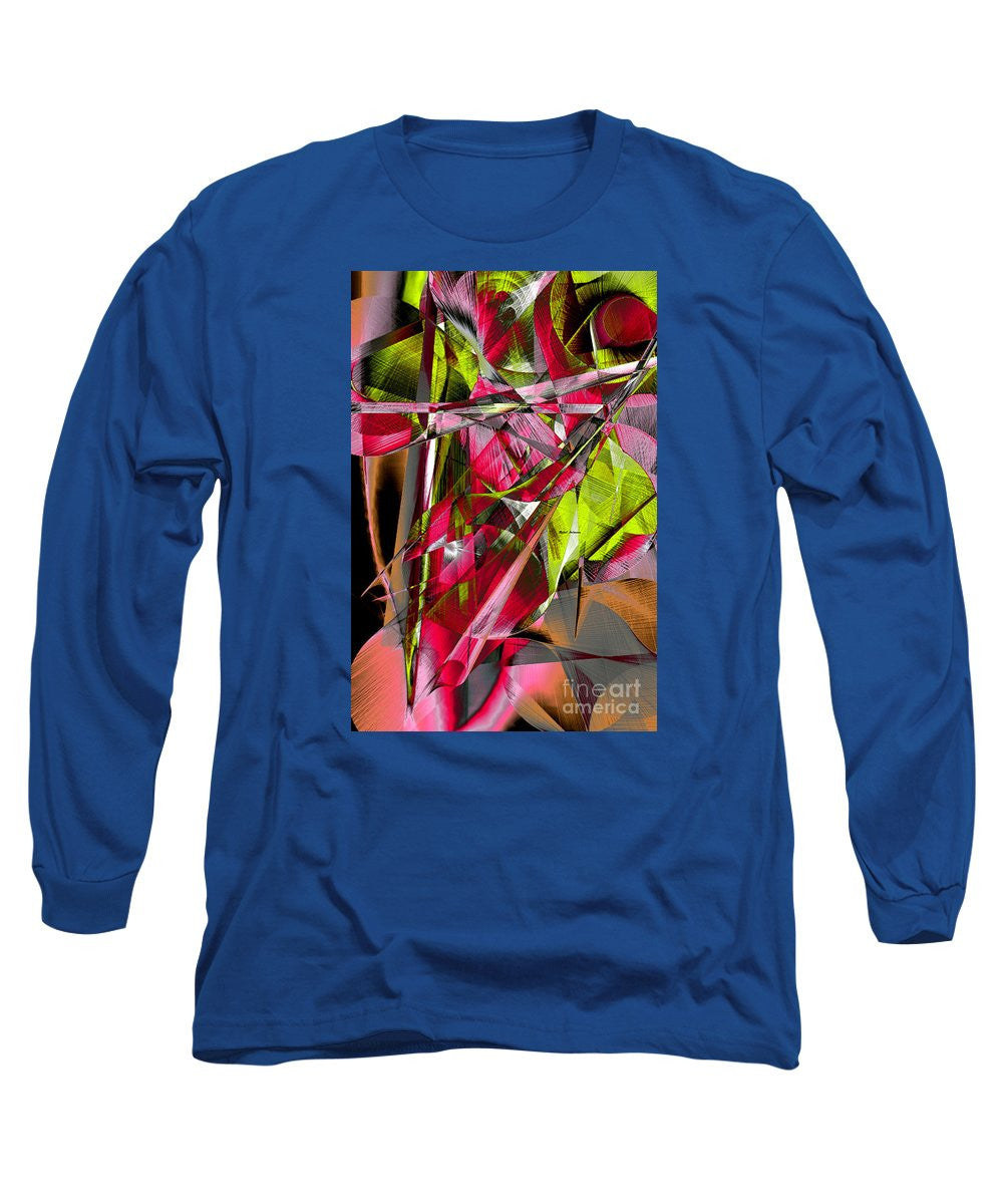 Long Sleeve T-Shirt - Abstract 9537