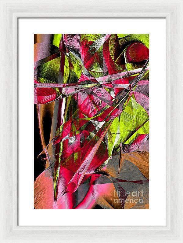 Framed Print - Abstract 9537