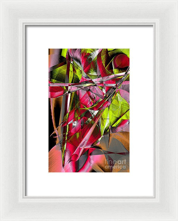 Framed Print - Abstract 9537