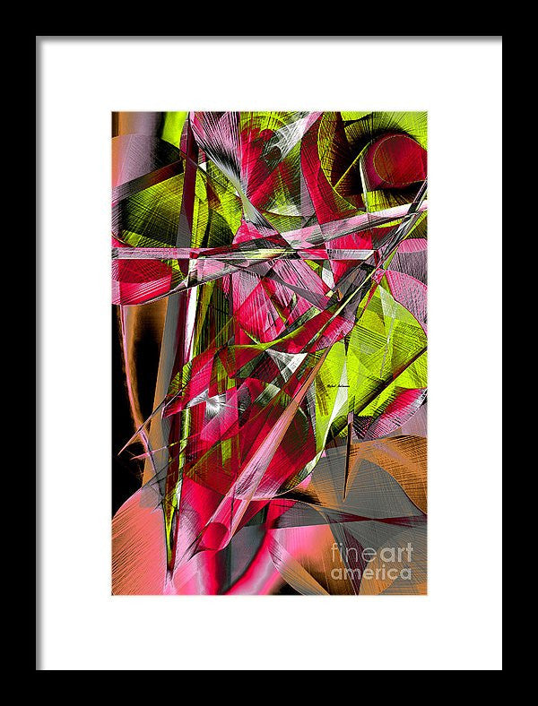 Framed Print - Abstract 9537