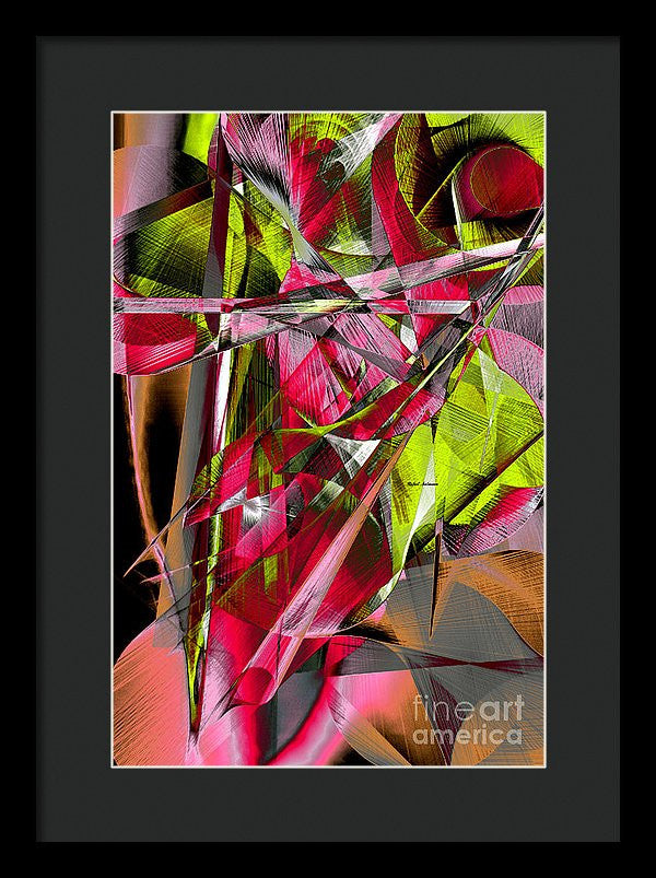 Framed Print - Abstract 9537