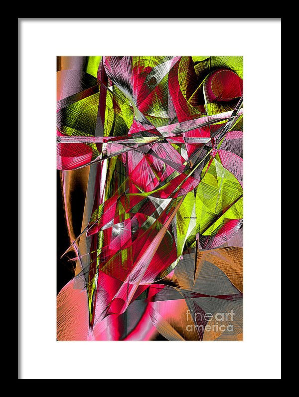 Framed Print - Abstract 9537