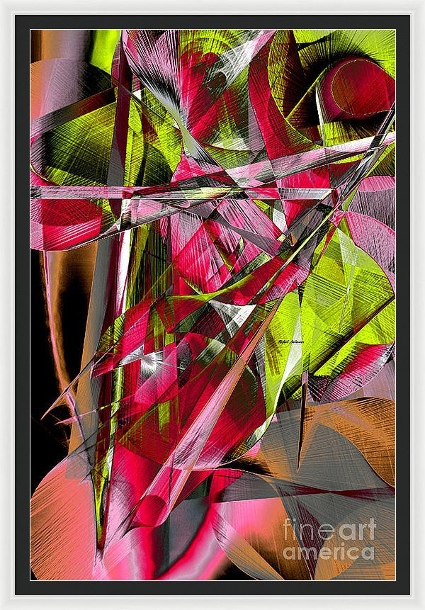 Framed Print - Abstract 9537