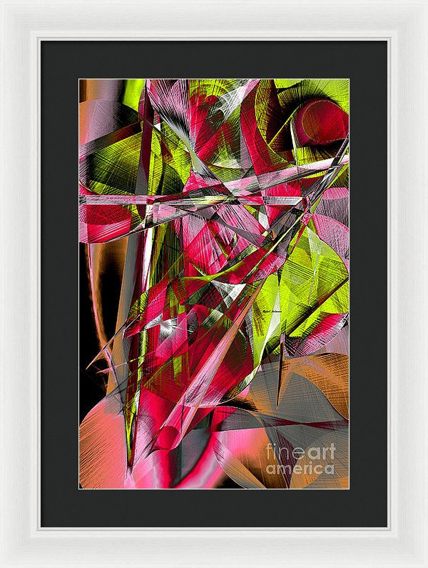 Framed Print - Abstract 9537