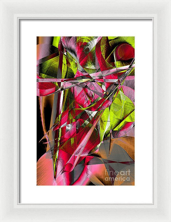 Framed Print - Abstract 9537