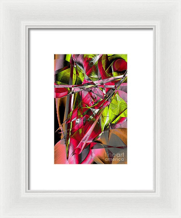 Framed Print - Abstract 9537