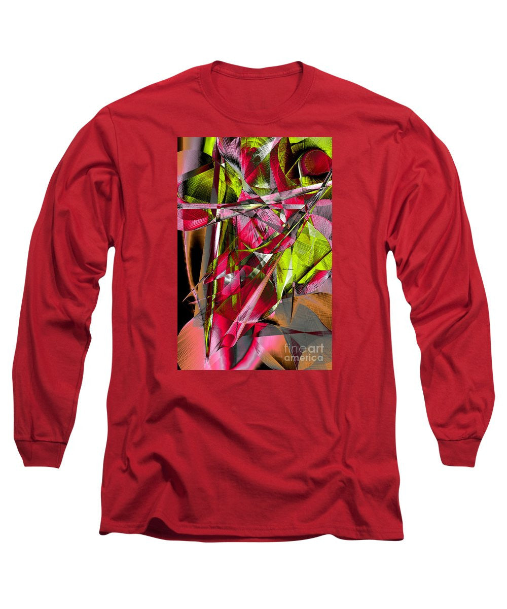 Long Sleeve T-Shirt - Abstract 9537