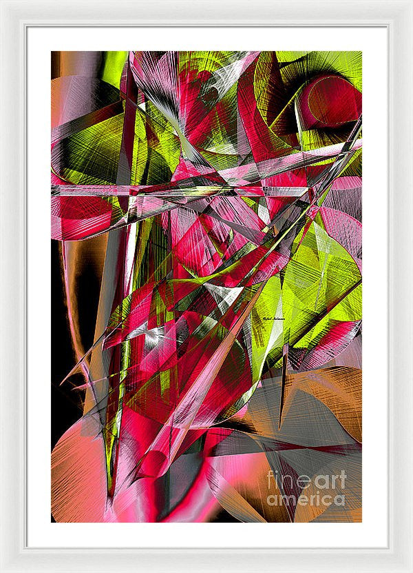 Framed Print - Abstract 9537