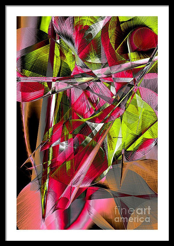 Framed Print - Abstract 9537