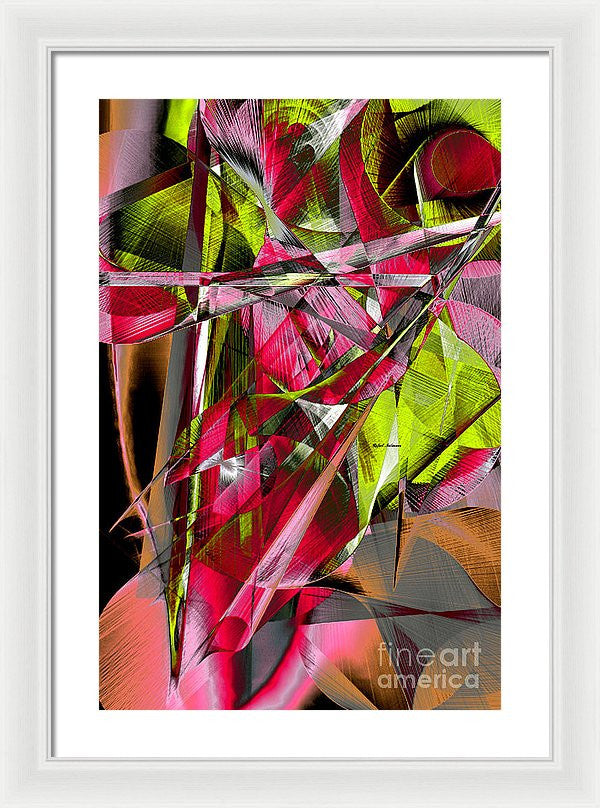 Framed Print - Abstract 9537