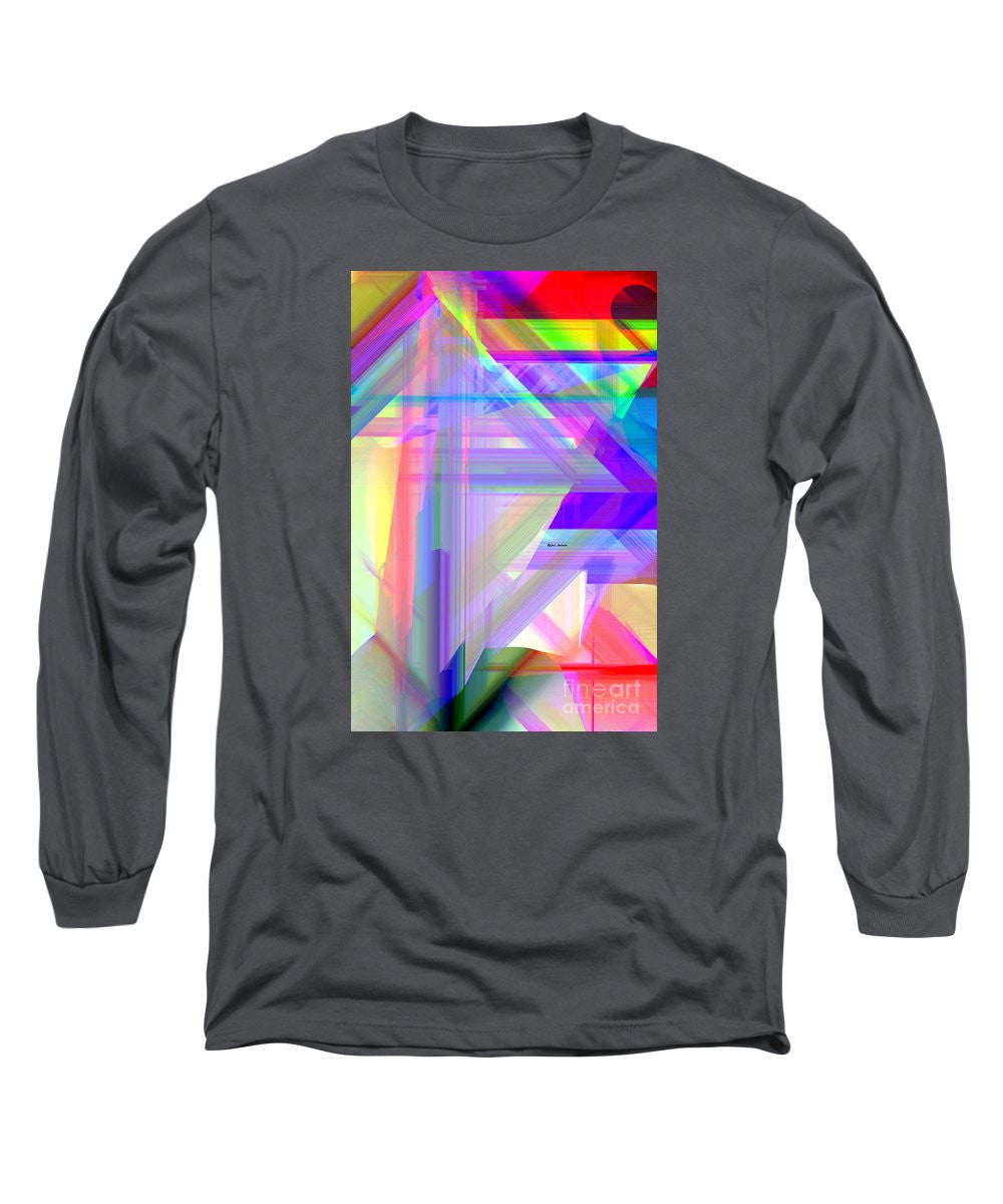 Long Sleeve T-Shirt - Abstract 9585