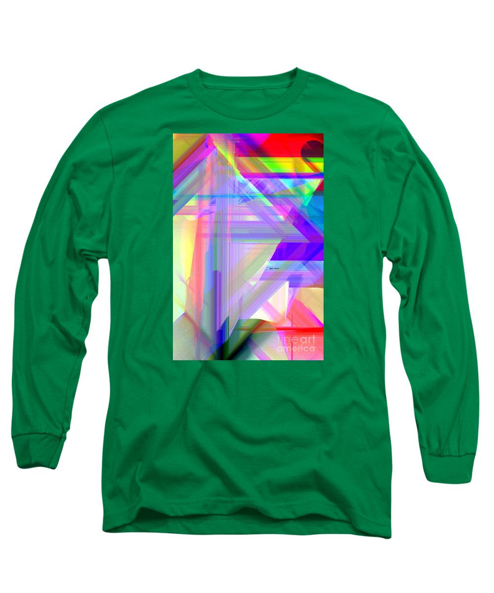 Long Sleeve T-Shirt - Abstract 9585