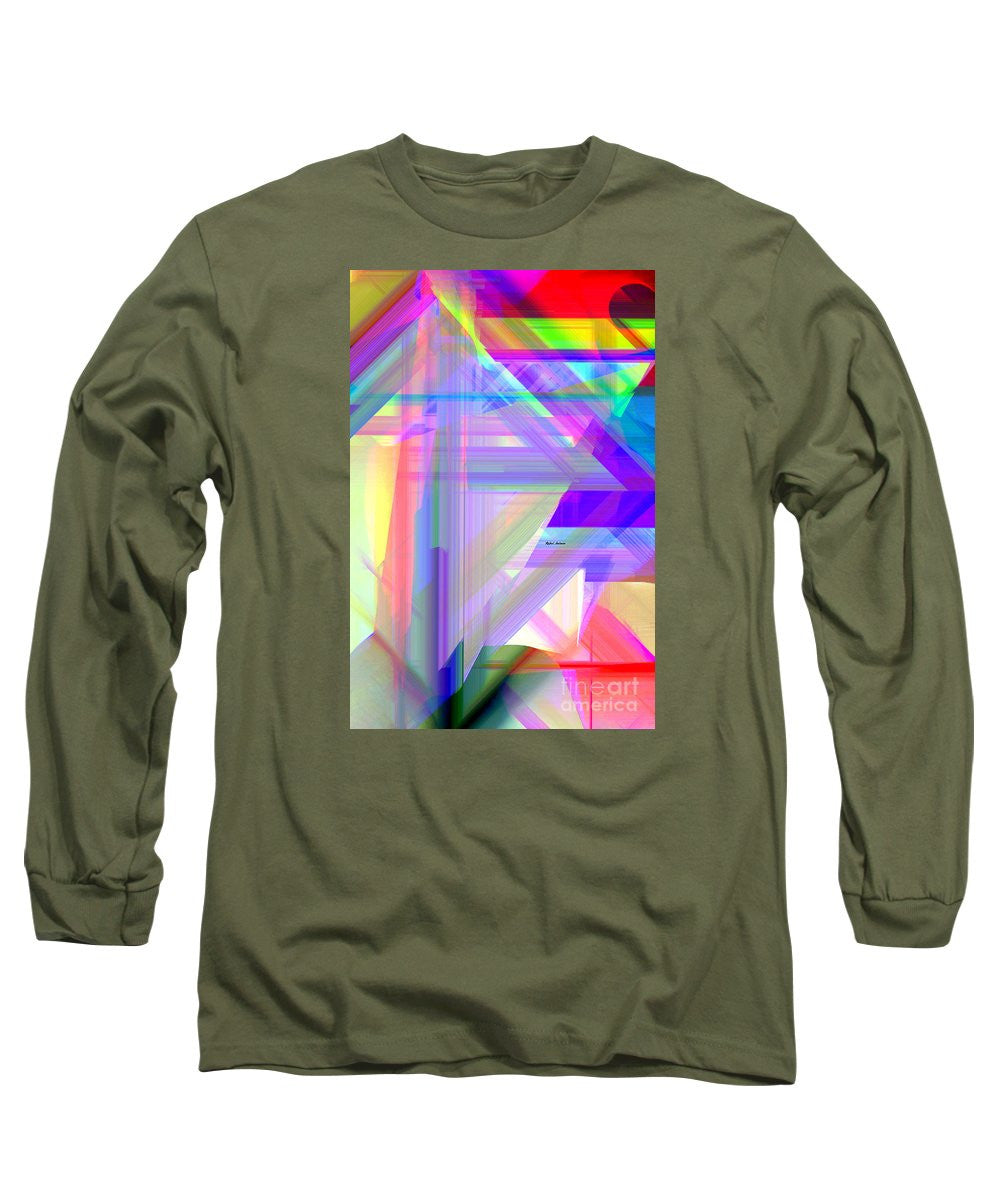 Long Sleeve T-Shirt - Abstract 9585