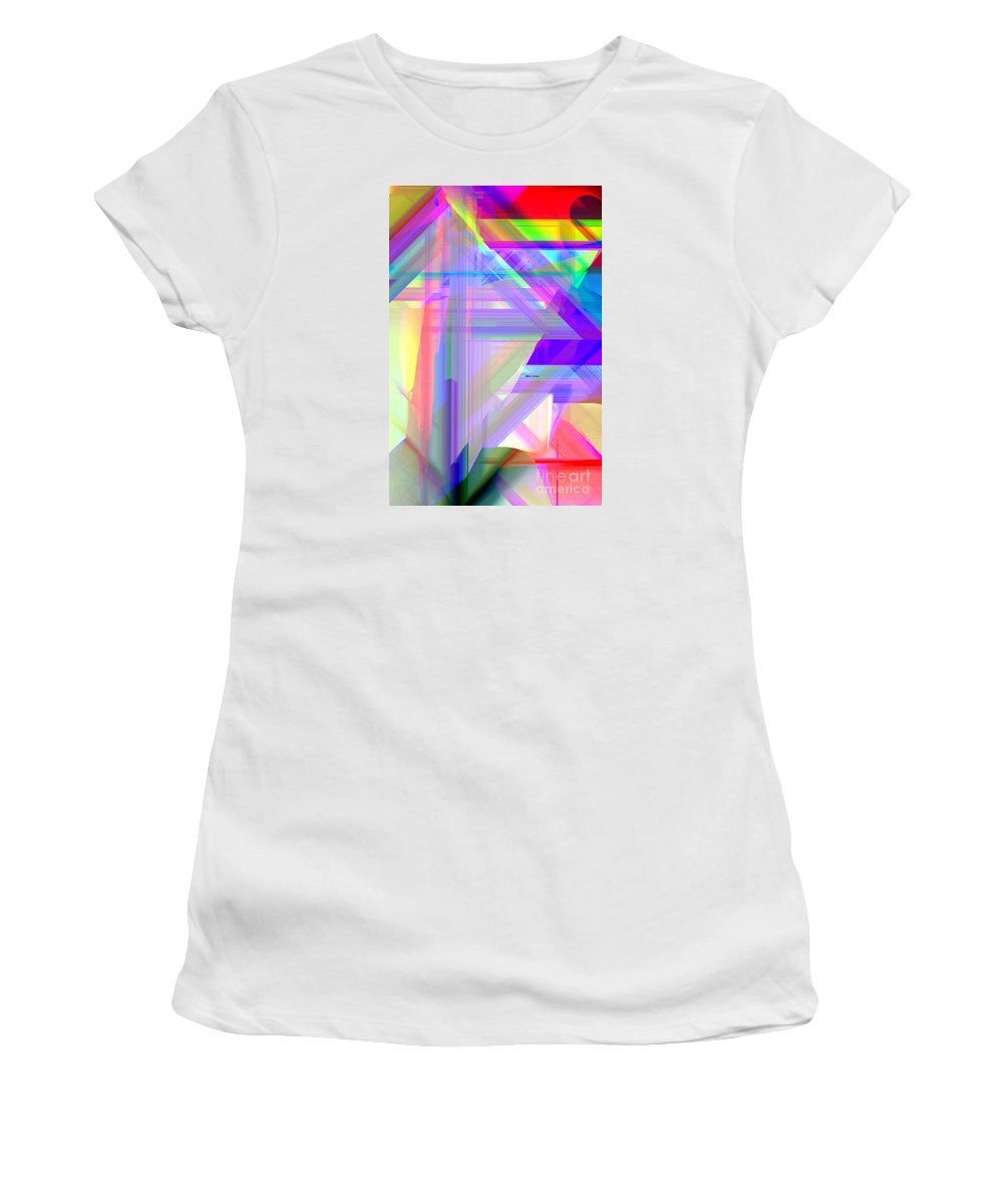 Women's T-Shirt (Junior Cut) - Abstract 9585