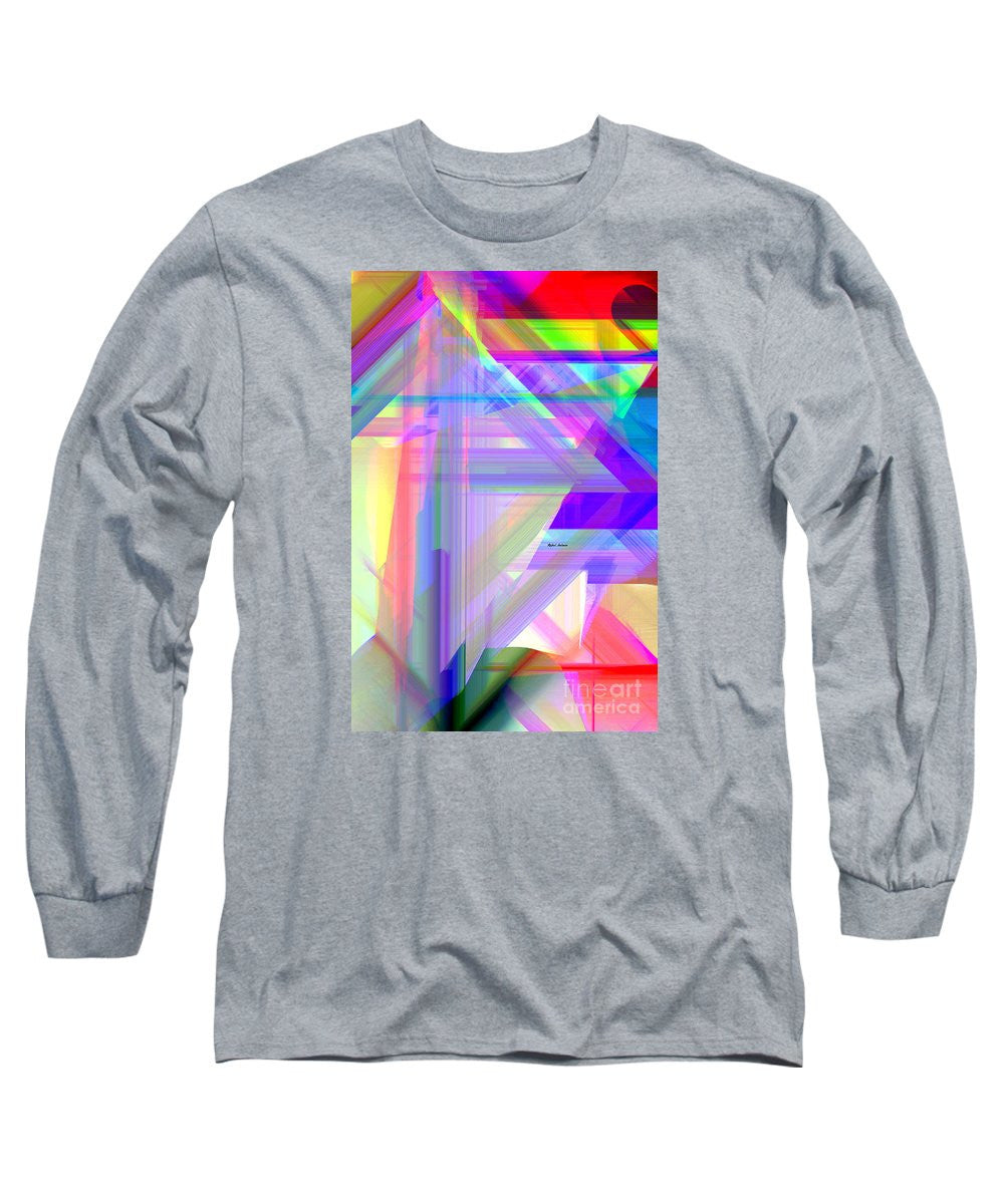 Long Sleeve T-Shirt - Abstract 9585