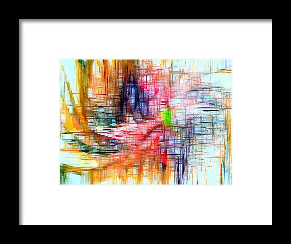 Framed Print - Abstract 9586