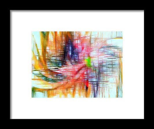 Framed Print - Abstract 9586