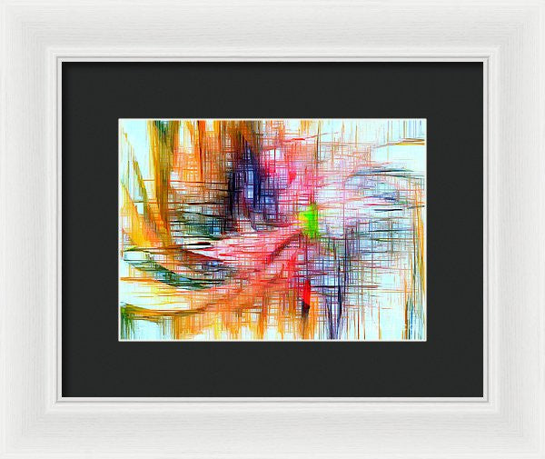 Framed Print - Abstract 9586