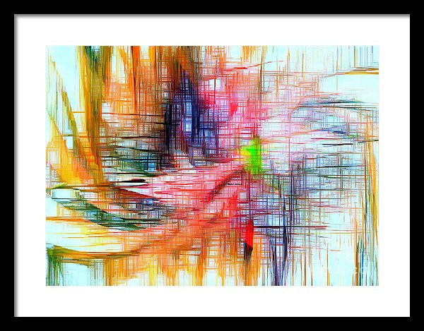 Framed Print - Abstract 9586