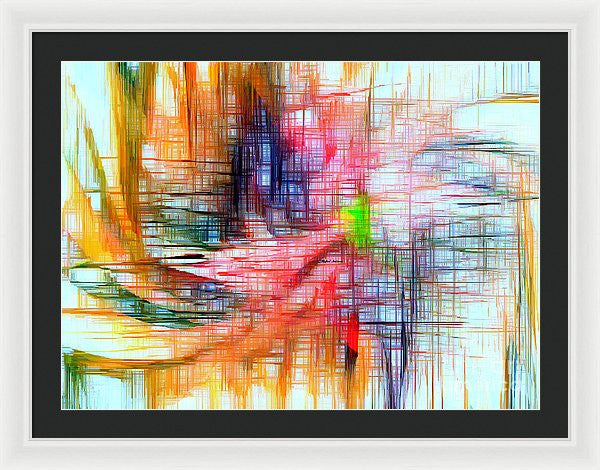 Framed Print - Abstract 9586