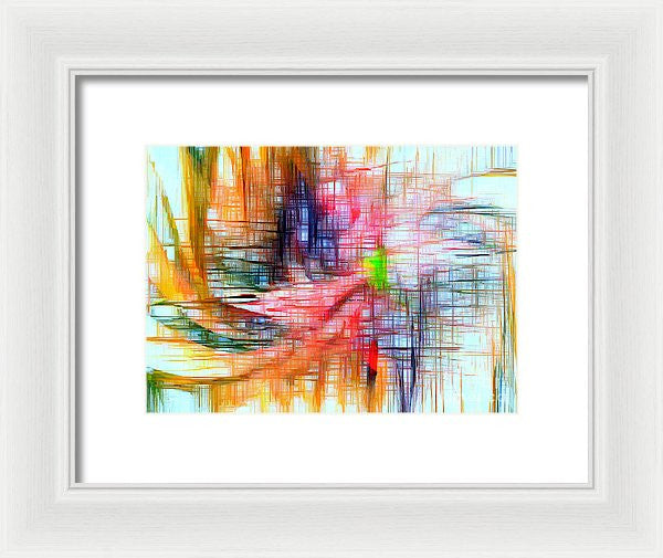 Framed Print - Abstract 9586