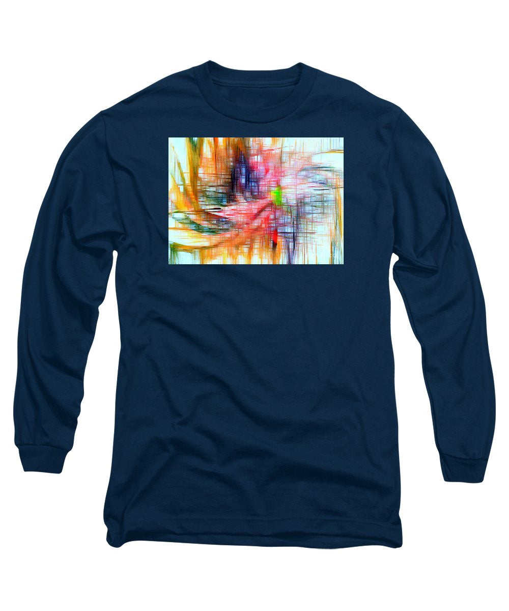 Long Sleeve T-Shirt - Abstract 9586