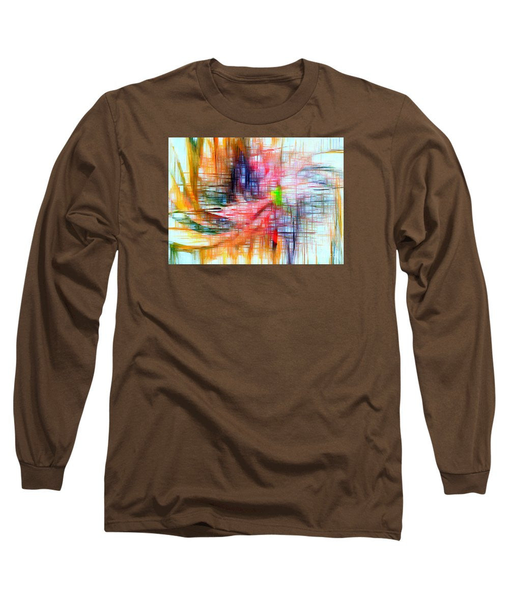 Long Sleeve T-Shirt - Abstract 9586