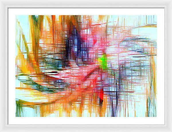 Framed Print - Abstract 9586