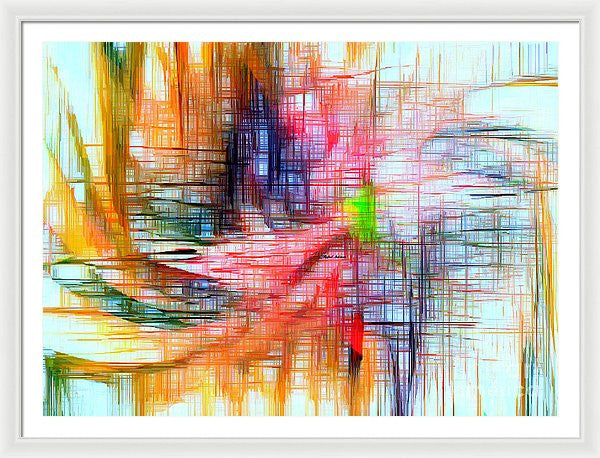 Framed Print - Abstract 9586