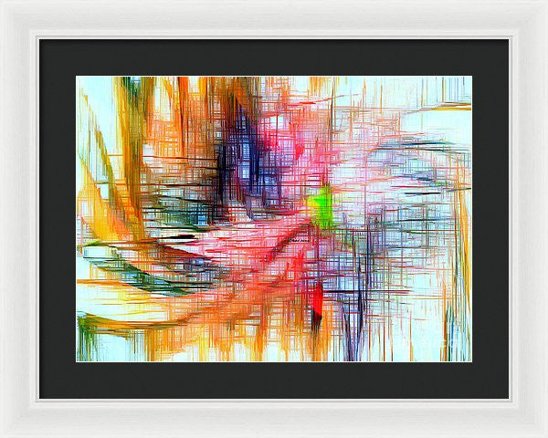 Framed Print - Abstract 9586