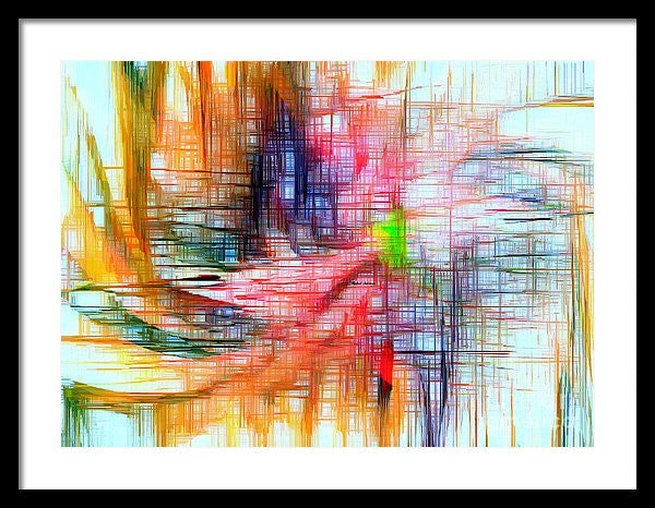 Framed Print - Abstract 9586