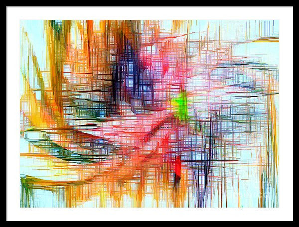 Framed Print - Abstract 9586