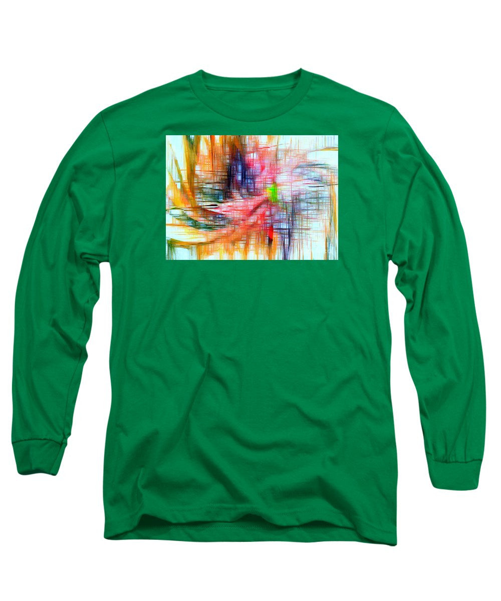 Long Sleeve T-Shirt - Abstract 9586