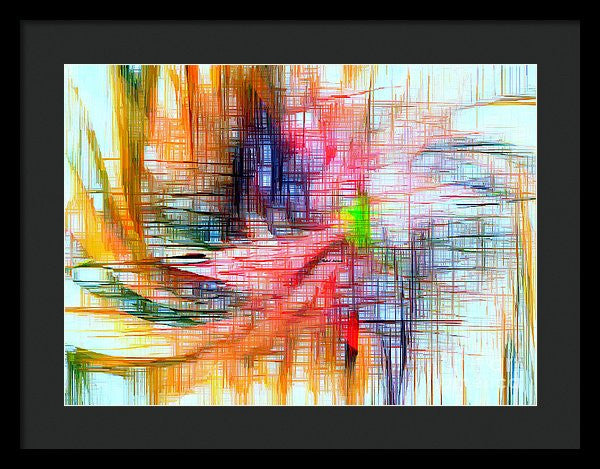 Framed Print - Abstract 9586