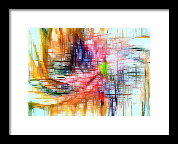 Framed Print - Abstract 9586