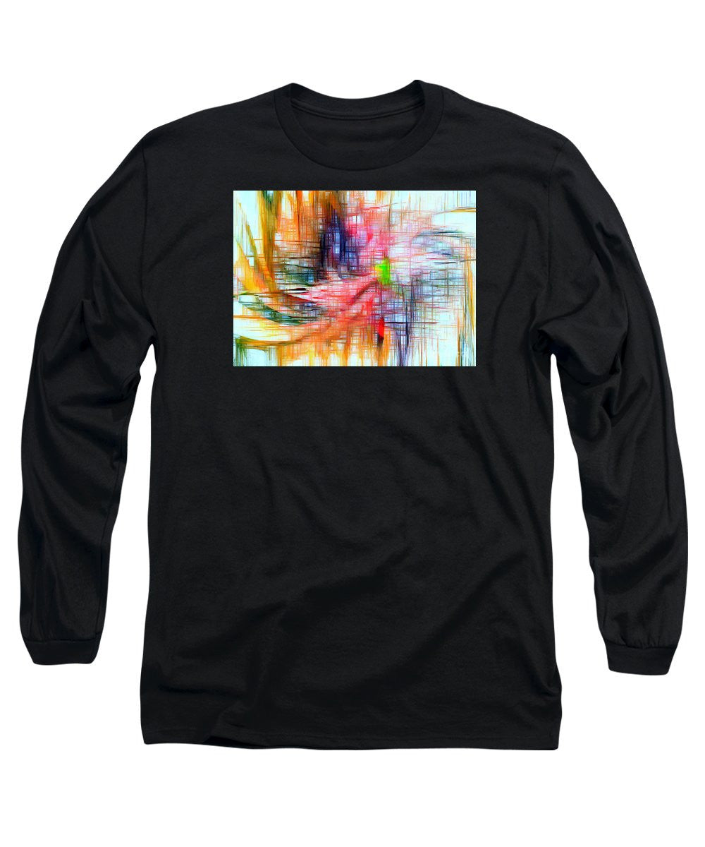 Long Sleeve T-Shirt - Abstract 9586