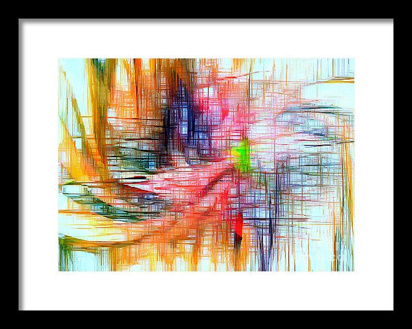 Framed Print - Abstract 9586