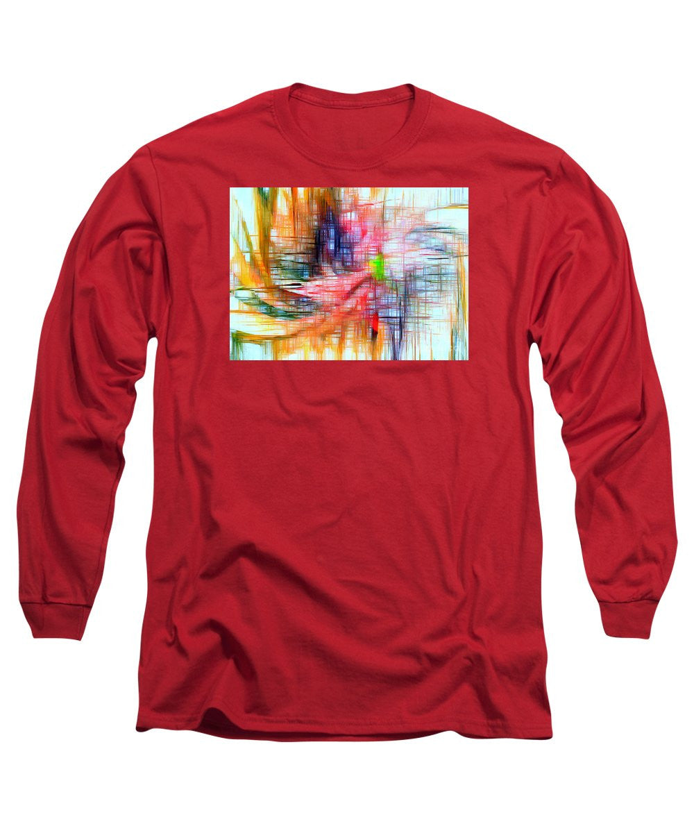 Long Sleeve T-Shirt - Abstract 9586