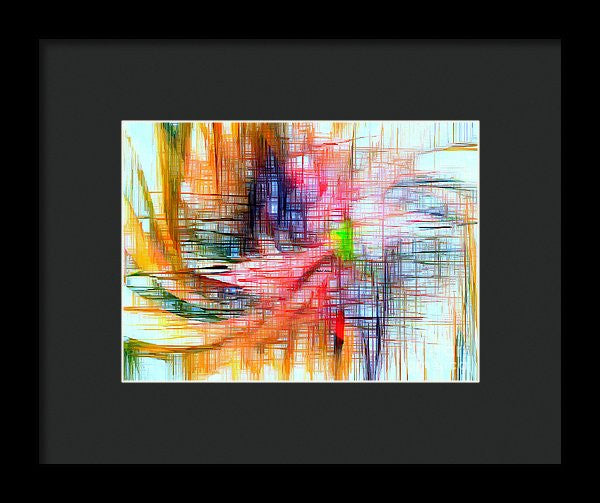 Framed Print - Abstract 9586