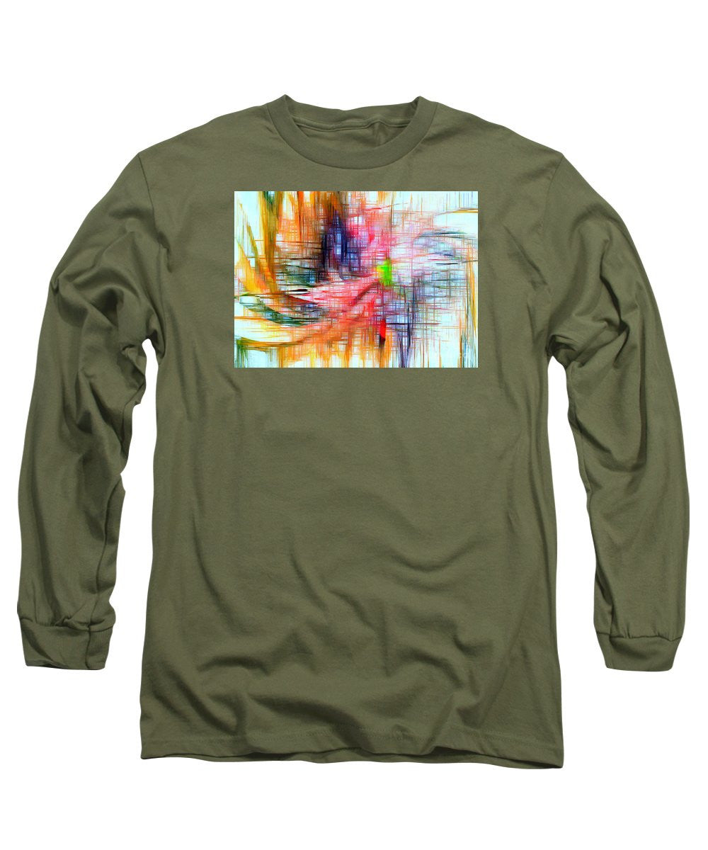 Long Sleeve T-Shirt - Abstract 9586