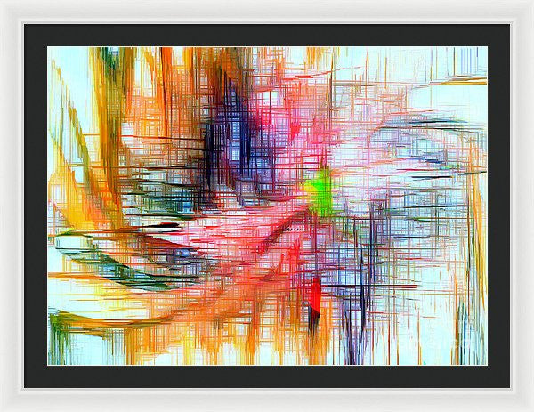 Framed Print - Abstract 9586