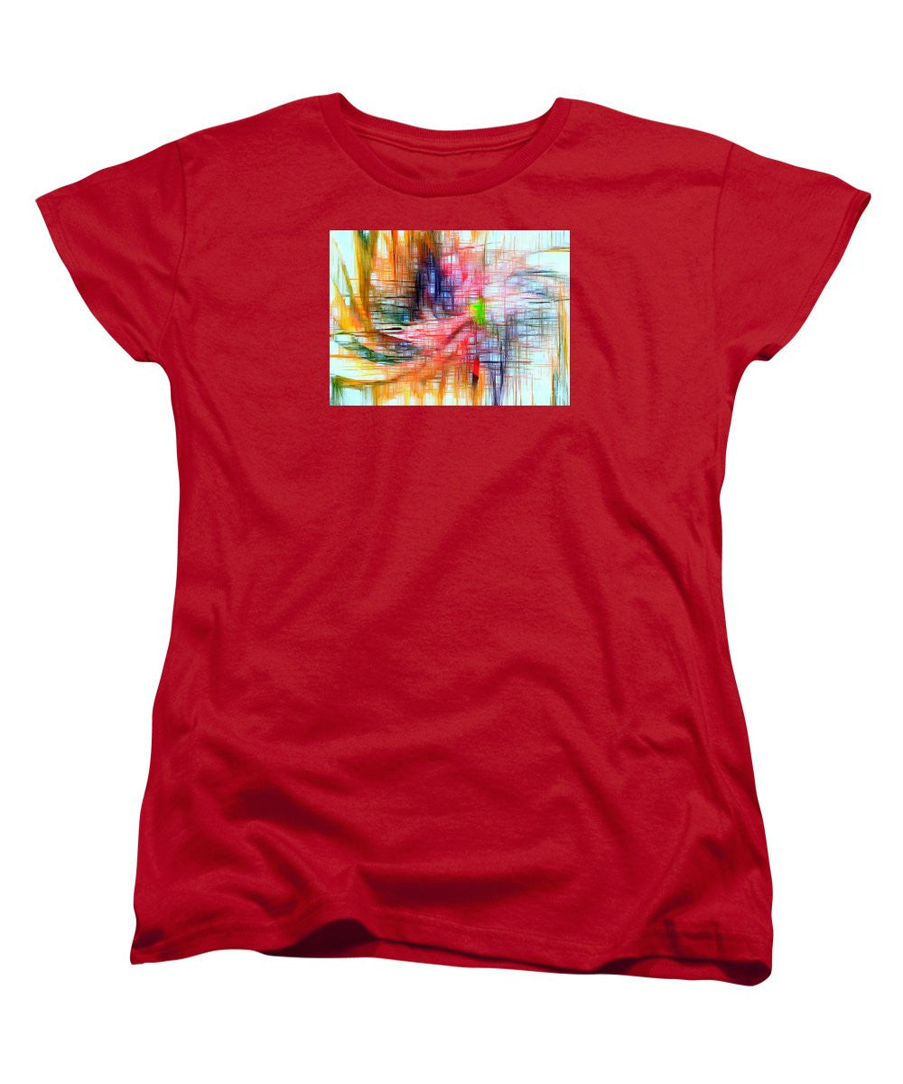 Women's T-Shirt (Standard Cut) - Abstract 9586