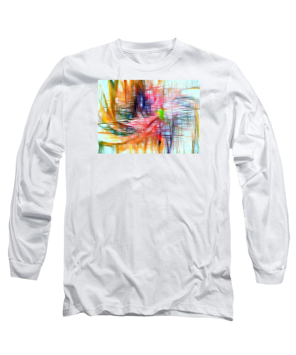 Long Sleeve T-Shirt - Abstract 9586