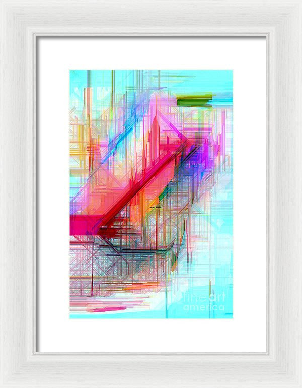 Framed Print - Abstract 9589