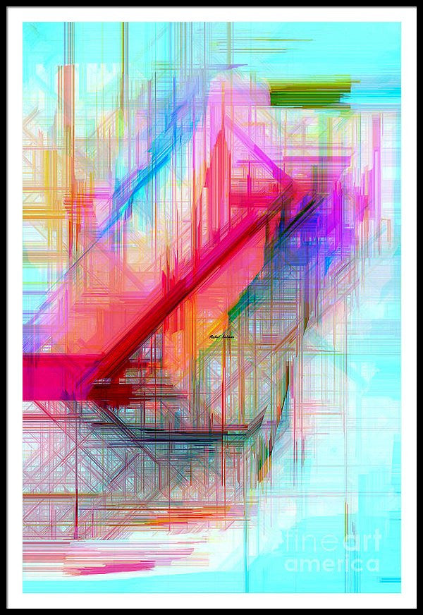 Framed Print - Abstract 9589