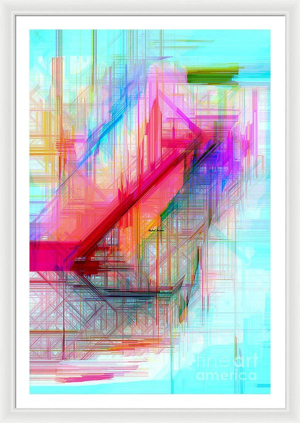 Framed Print - Abstract 9589