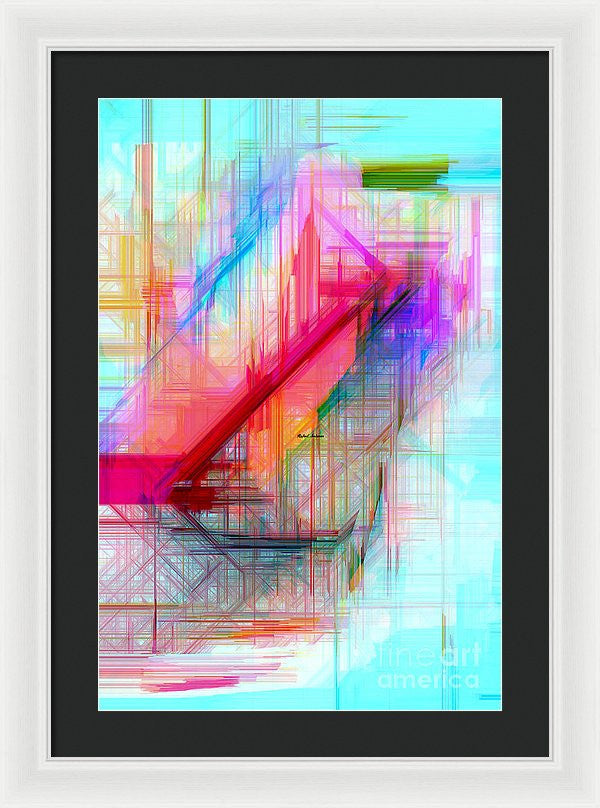 Framed Print - Abstract 9589