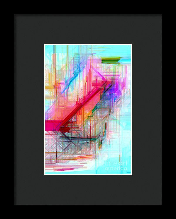 Framed Print - Abstract 9589